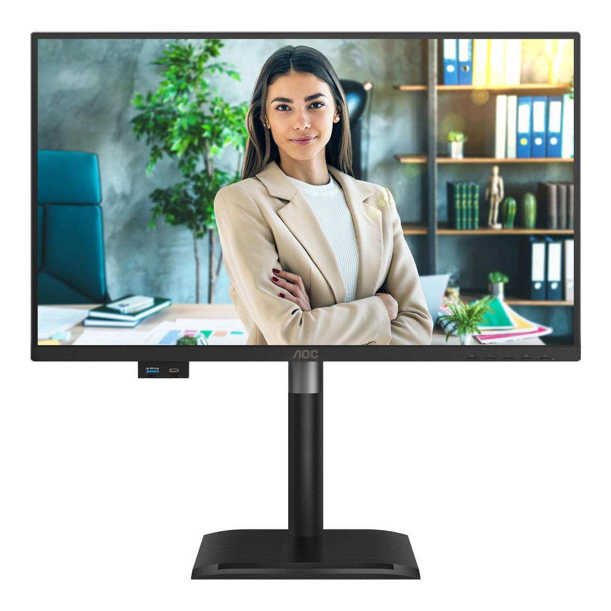 AOC 24P4U Computerbildschirm 60,5 cm (23.8") 1920 x 1080 Pixel Full HD Schwarz