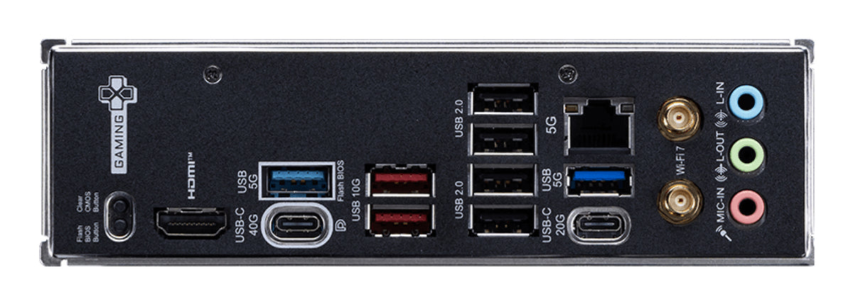 MSI X870E GAMING PLUS WIFI Motherboard AMD X870E Sockel AM5 ATX