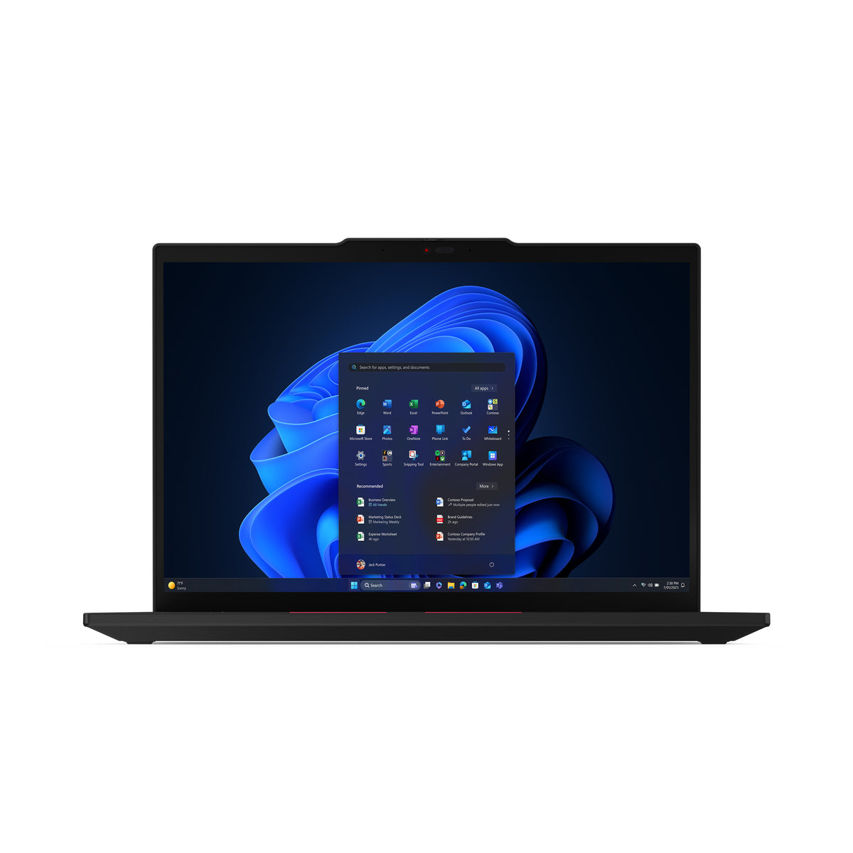 Lenovo ThinkPad T14 Gen 6 (Intel) Copilot+ PC Intel Core Ultra 5 226V Laptop 35,6 cm (14") WUXGA 16 GB 512 GB SSD Wi-Fi 7 (802.11be) Windows 11 Pro Schwarz Deutsch