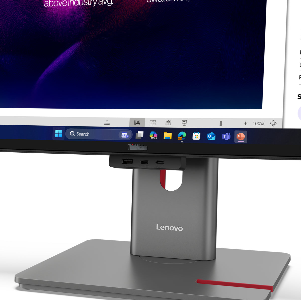 Lenovo ThinkVision P40WD-40 Monitor