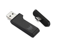 Acer Predator Galea 570 PHR550 Kopfhörer Verkabelt & Kabellos Kopfband Gaming USB Type-C / USB Type-A Bluetooth Schwarz