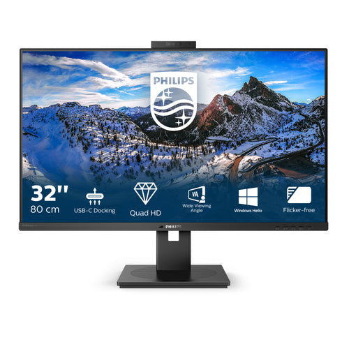 Philips P Line 326P1H/00 Computerbildschirm 80 cm (31.5") 2560 x 1440 Pixel Quad HD LED Schwarz