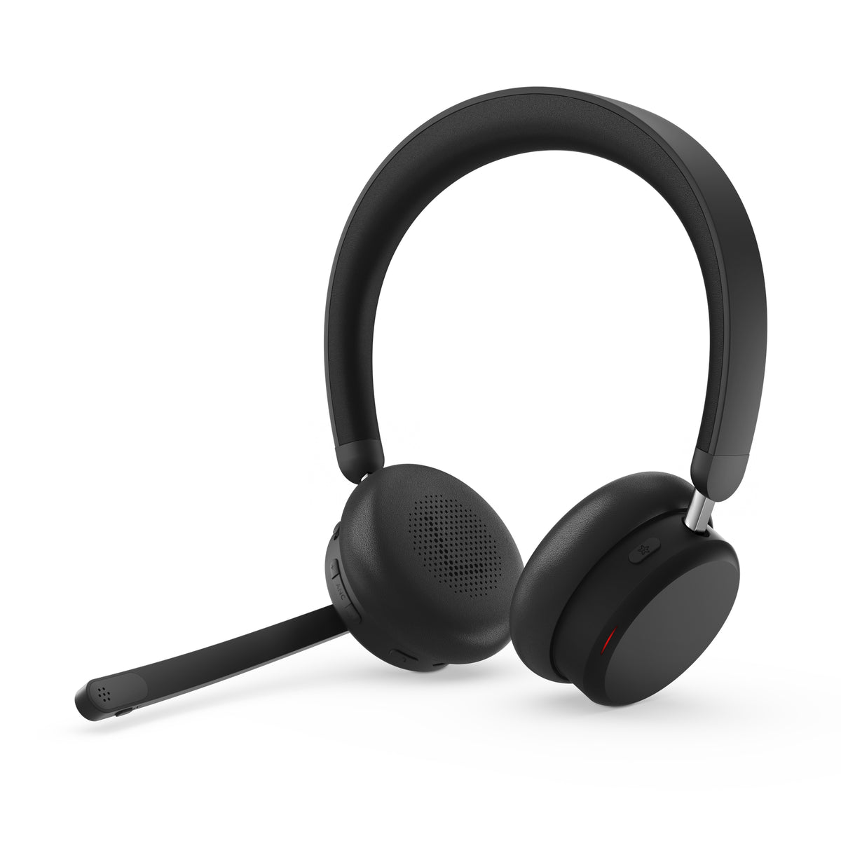 Lenovo 6550 Kopfhörer Kabellos Kopfband Büro/Callcenter USB Typ-C Bluetooth Schwarz