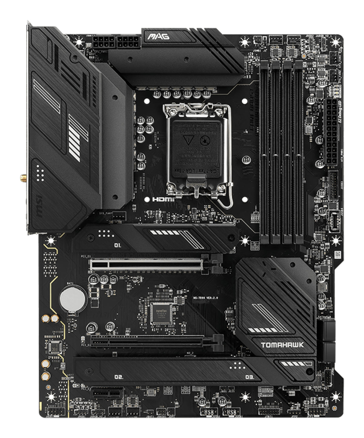 MSI MAG B760 TOMAHAWK WIFI Motherboard LGA 1700 ATX