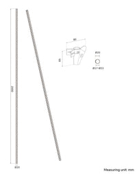 Neomounts ADS06-141WH Kabelspirale - für 1-4 Kabel - universal