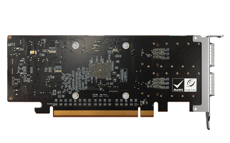 QNAP QXG-100G2SF-E810 Netzwerkkarte Eingebaut Faser 100000 Mbit/s