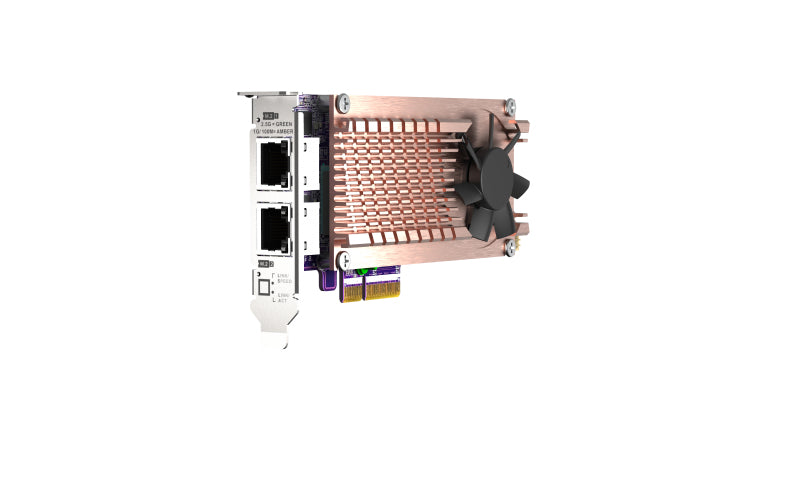 QNAP QM2-2P2G2T Netzwerkkarte Eingebaut Ethernet 2500 Mbit/s