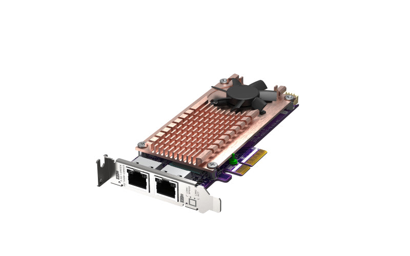 QNAP QM2-2P2G2T Netzwerkkarte Eingebaut Ethernet 2500 Mbit/s