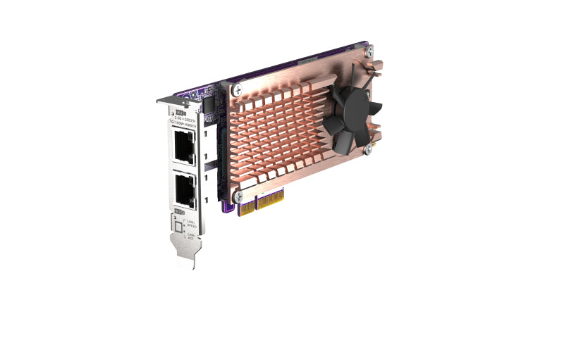 QNAP QM2-2P2G2T Netzwerkkarte Eingebaut Ethernet 2500 Mbit/s