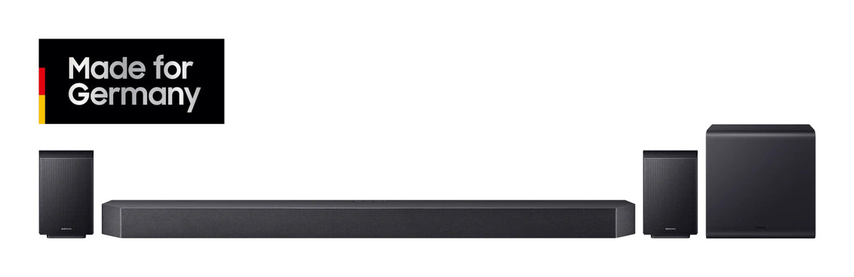 Samsung Q-series Q-Serie Soundbar HW-Q995GF 11.1.4-Kanal Subwoofer & Rücklautsprecher (2025)