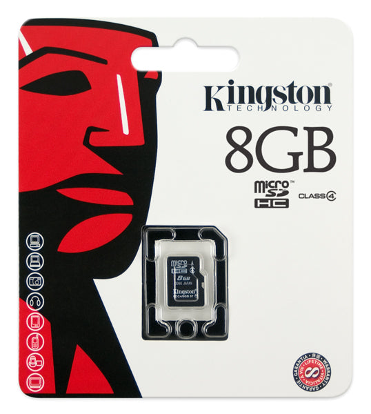 Kingston Technology SDC4/8GBSP Speicherkarte 8 GB MicroSDHC