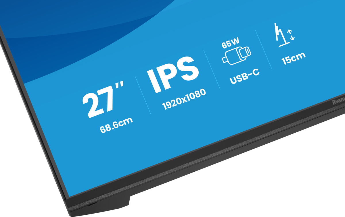 iiyama ProLite XB2797HSN-B1 Computerbildschirm 68,6 cm (27") 1920 x 1080 Pixel Full HD LCD Schwarz