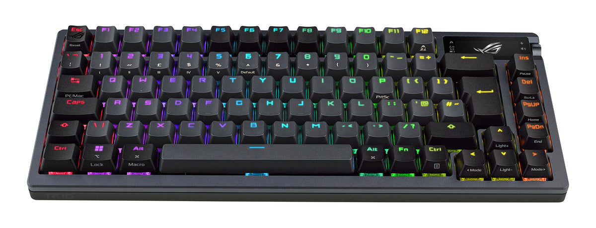 ASUS M701 ROG AZOTH/NXRD/FR Tastatur Gaming USB + RF Wireless + Bluetooth AZERTY Französisch Schwarz