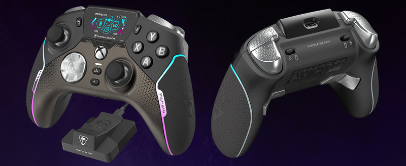 Turtle Beach Stealth Ultra Wireless Gaming-Controller mit Schnellladedock, Anpassbare Trigger-Stop und Befehlsanzeige für Xbox Series X,S, Xbox One und PC , Offiziell lizenziert für Xbox