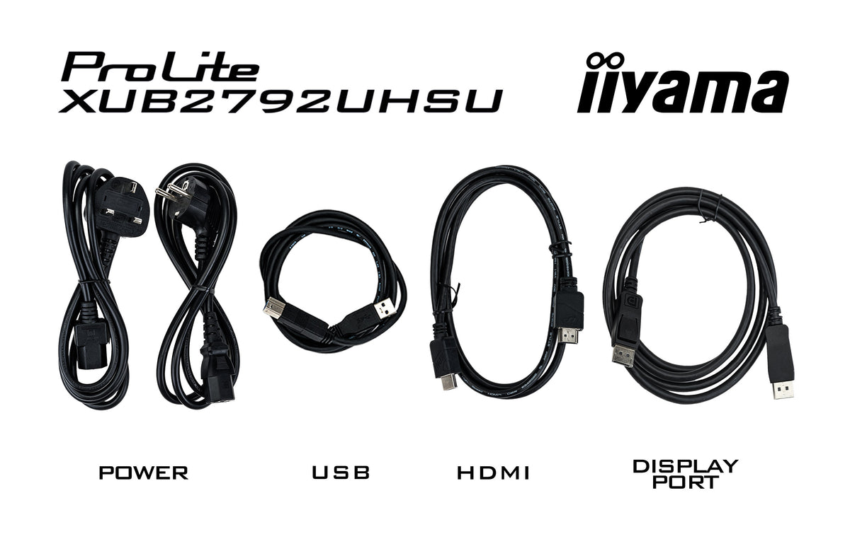 iiyama ProLite XUB2792UHSU-B6 Computerbildschirm 68,6 cm (27") 3840 x 2160 Pixel 4K Ultra HD LED Schwarz