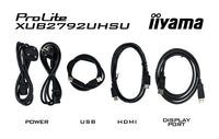 iiyama ProLite XUB2792UHSU-B6 Computerbildschirm 68,6 cm (27") 3840 x 2160 Pixel 4K Ultra HD LED Schwarz