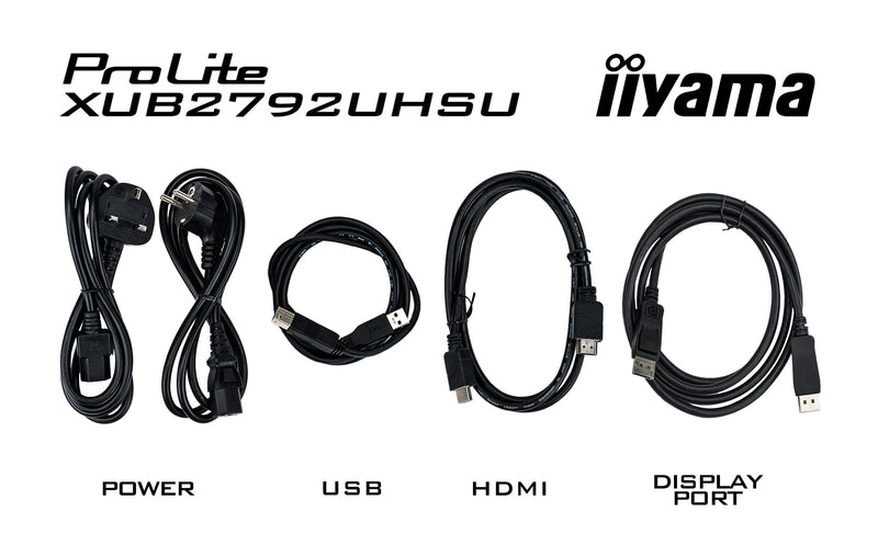 iiyama ProLite XUB2792UHSU-B6 Computerbildschirm 68,6 cm (27") 3840 x 2160 Pixel 4K Ultra HD LED Schwarz