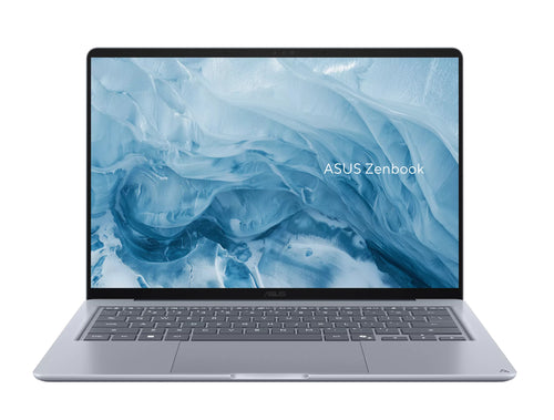 ASUS Zenbook 14 UX3480QA-U1144W Snapdragon X1-26-100 Laptop 35,6 cm (14") WUXGA 16 GB LPDDR5x-SDRAM 256 GB SSD Wi-Fi 6E (802.11ax) Windows 11 Home Blau