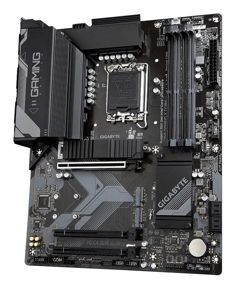 GIGABYTE B760 GAMING X DDR4 Motherboard - Unterstützt Intel Core 14. Generation CPUs, 8+1+1 Phasen Digital VRM, bis zu 5333MHz DDR4 (OC), 3xPCIe 4.0 M.2, 2.5GbE LAN, USB 3.2 Gen 2