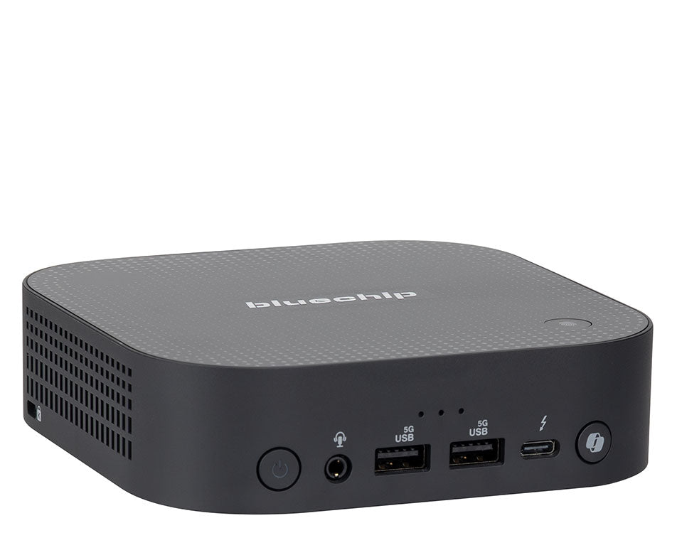 bluechip BUSINESSline M1450, Copilot+ PC Intel® Core™ Ultra 5 Prozessor 226V / bis zu 4.50 GHz, Windows 11 Pro Standard for Copilot+ PC, 16 GB LPDDR5X, 500 GB NVMe SSD, Intel® Wi-Fi 7, Bluetooth 5.4, RJ45 (2,5 Gb/s), Intel® Arc™ 130V GPU