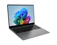 Samsung Galaxy Book5 Pro Intel Core Ultra 7 256V Laptop 40,6 cm (16") Touchscreen WQXGA+ 32 GB LPDDR5x-SDRAM 512 GB SSD Wi-Fi 7 (802.11be) Windows 11 Pro Deutsch Grau