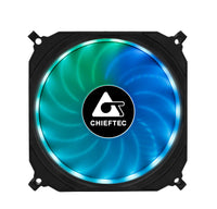 Chieftec CF-3012-RGB Computerkühlsystem Computergehäuse Ventilator 12 cm Schwarz