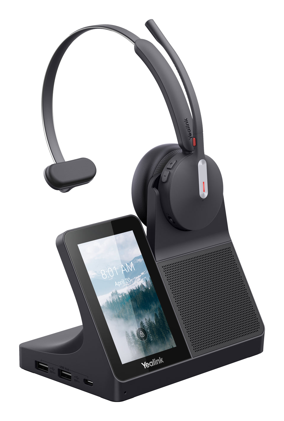 Micro-casque mono Yealink WH64 Workstation