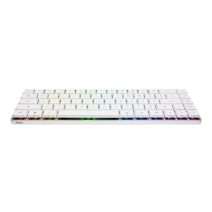 ASUS ROG Falchion RX Low Profile Tastatur Gaming USB + RF Wireless + Bluetooth QWERTZ Weiß
