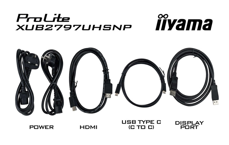 iiyama ProLite XUB2797UHSNP-B1 Computerbildschirm 68,6 cm (27") 3840 x 2160 Pixel 4K Ultra HD LED Schwarz