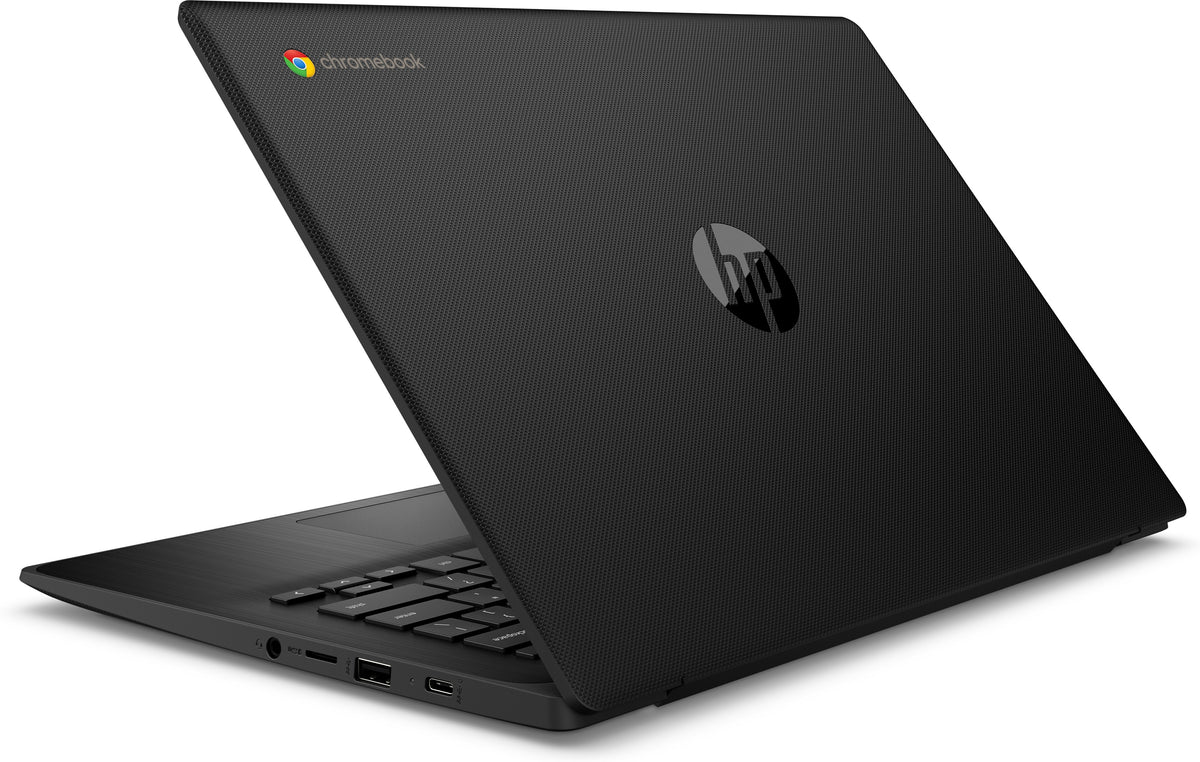 HP Chromebook 14 G7 Intel® Celeron® N5100 35,6 cm (14") Full HD 4 GB LPDDR4x-SDRAM 64 GB eMMC Wi-Fi 6 (802.11ax) ChromeOS Schwarz