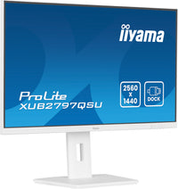 iiyama ProLite XUB2797QSU-W2 Computerbildschirm 68,6 cm (27") 2560 x 1440 Pixel Quad HD LED Weiß