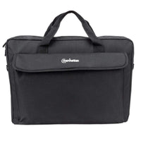 Manhattan Notebooktasche London 17,3", Für Notebooks bis 17,3", Top Load, schwarz