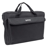 Manhattan Notebooktasche London 17,3", Für Notebooks bis 17,3", Top Load, schwarz
