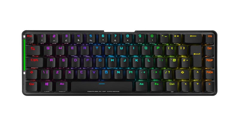 ASUS ROG Falchion Tastatur Gaming RF kabellos + USB AZERTY Französisch Schwarz