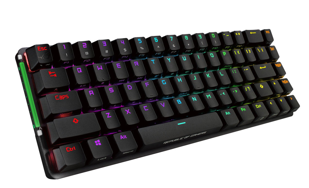 ASUS ROG Falchion Tastatur Gaming RF kabellos + USB AZERTY Französisch Schwarz