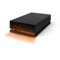 Seagate FireCuda Gaming Hub Externe Festplatte 8 TB Micro-USB B / USB Type-A / USB Type-C 3.2 Gen 1 (3.1 Gen 1) Schwarz