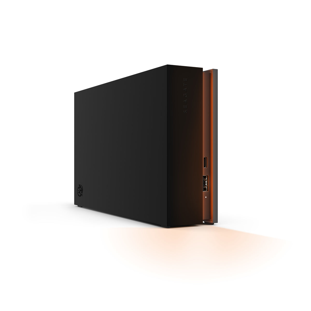 Seagate FireCuda Gaming Hub Externe Festplatte 8 TB Micro-USB B / USB Type-A / USB Type-C 3.2 Gen 1 (3.1 Gen 1) Schwarz