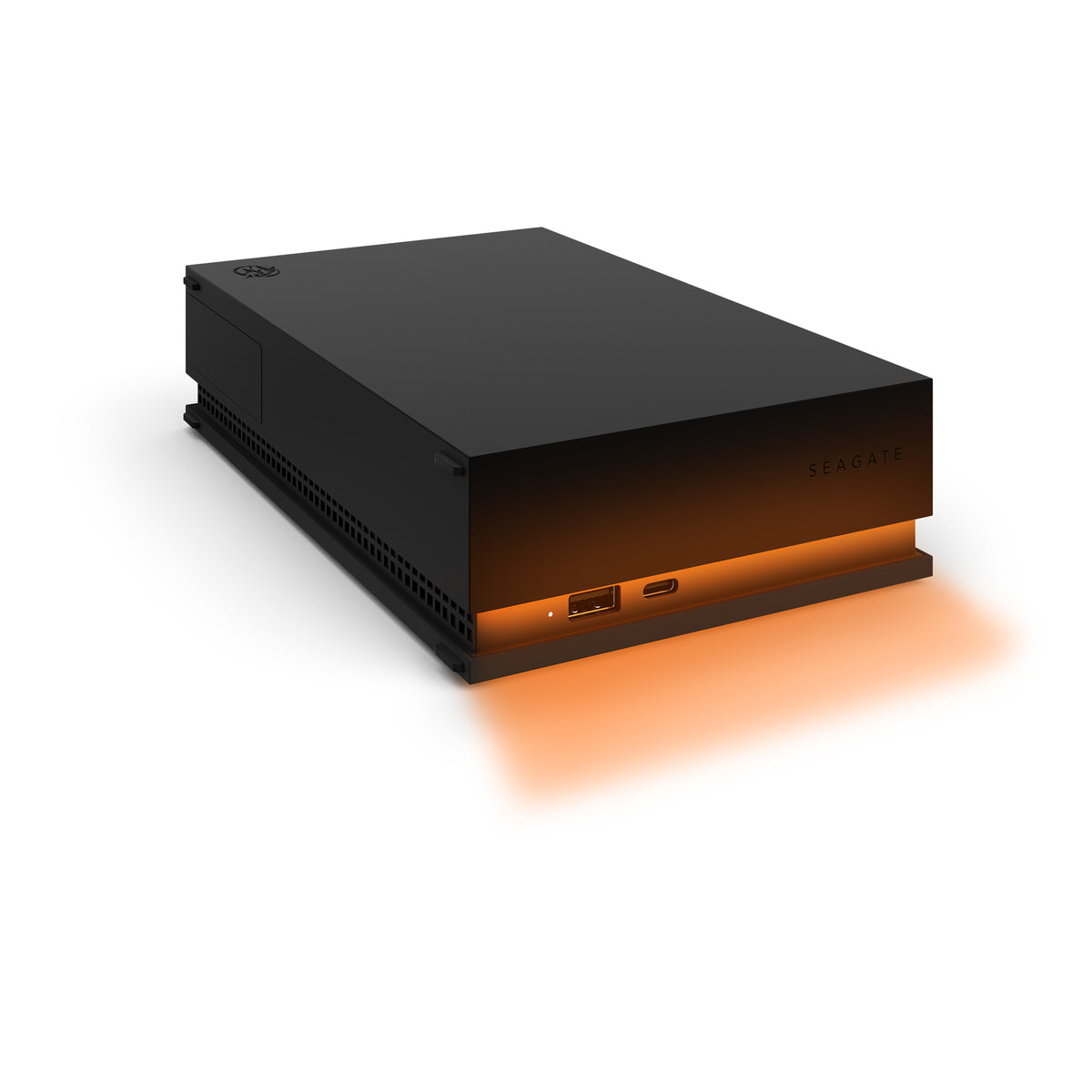 Seagate FireCuda Gaming Hub Externe Festplatte 8 TB Micro-USB B / USB Type-A / USB Type-C 3.2 Gen 1 (3.1 Gen 1) Schwarz