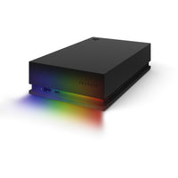 Seagate FireCuda Gaming Hub Externe Festplatte 8 TB Micro-USB B / USB Type-A / USB Type-C 3.2 Gen 1 (3.1 Gen 1) Schwarz