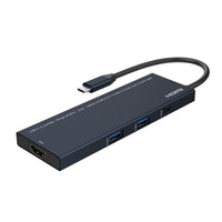 Microconnect USB3.1CCOM18 laptop-dockingstation & portreplikator Kabelgebunden Schwarz