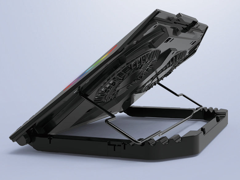 Conceptronic THYIA ERGO Gaming-Notebook Kühlständer mit 2 Lüftern