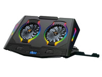 Conceptronic THYIA ERGO Gaming-Notebook Kühlständer mit 2 Lüftern