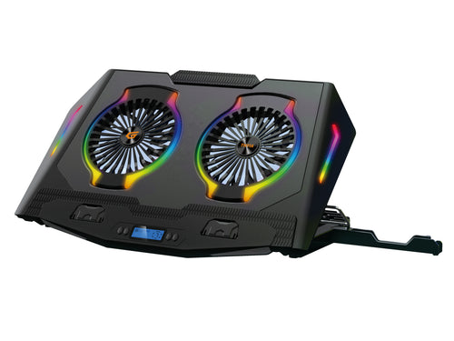 Conceptronic THYIA ERGO Gaming-Notebook Kühlständer mit 2 Lüftern