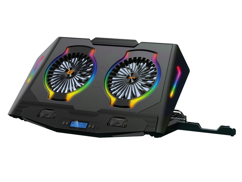 Conceptronic THYIA ERGO Gaming-Notebook Kühlständer mit 2 Lüftern