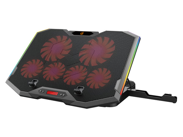 Conceptronic THYIA ERGO Gaming Laptop Cooling Stand with 6 Fans