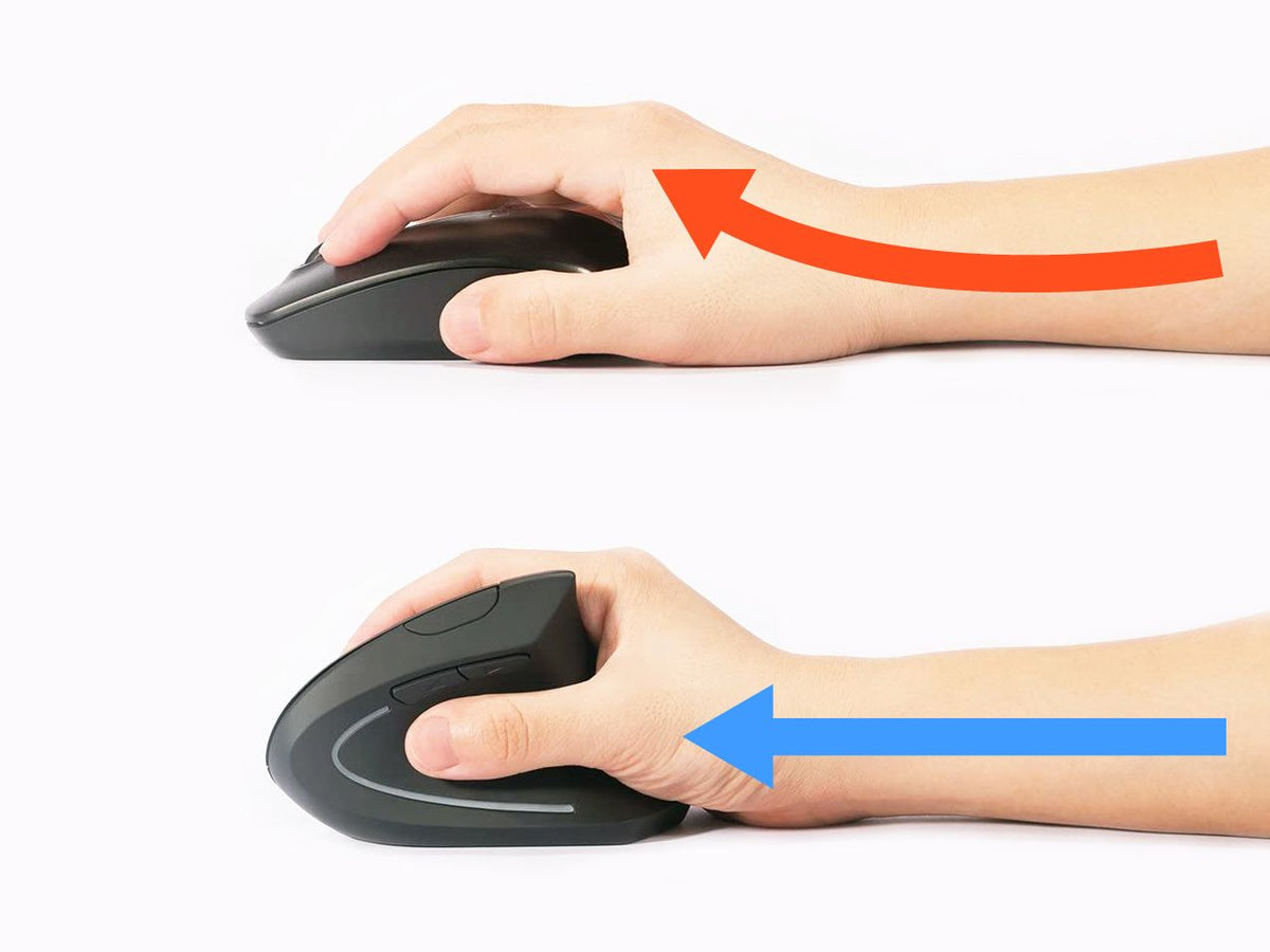 Equip Ergonomische Schnurlosmaus