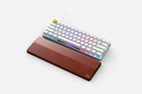 Glorious Gaming GMMK Tastatur USB QWERTY US International Silber, Weiß