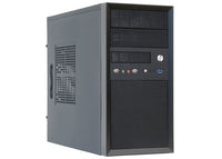 Chieftec CT-01B-350GPB Computer-Gehäuse Mini Tower Schwarz 350 W