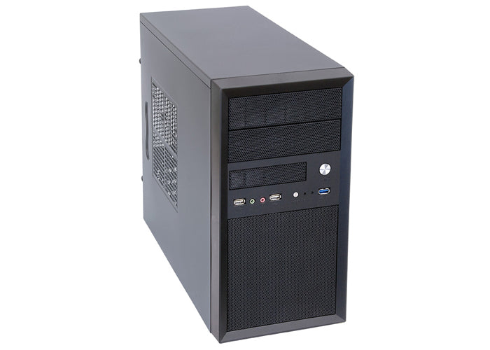 Chieftec CT-01B-350GPB Computer-Gehäuse Mini Tower Schwarz 350 W