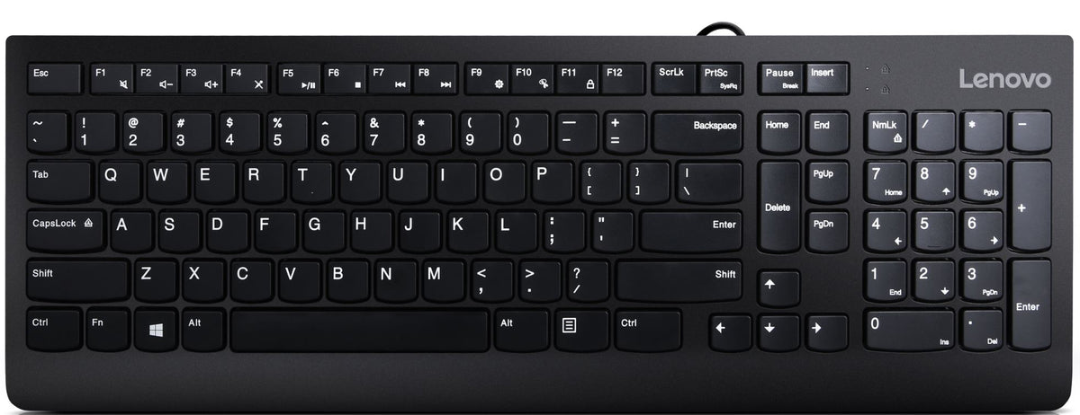 Lenovo 300 USB Combo Tastatur Maus enthalten Haus QWERTZ Deutsch Schwarz